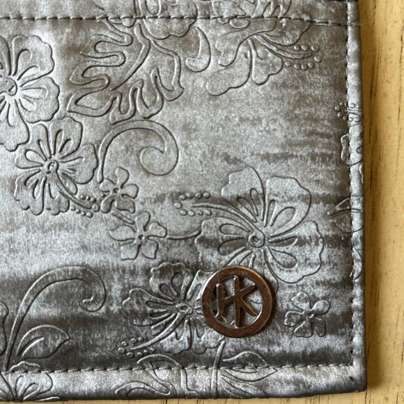 Hip Klip Hands Free Bag Cell Phone Clip Pouch Pattern Travel Silver Cross Paws - Picture 5 of 7